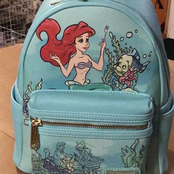 Little mermaid boxlunch exclusive bag - Picture 2 of 6